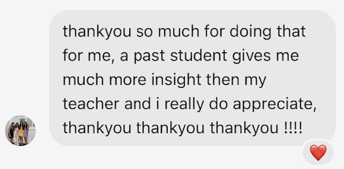 A recent Band 6 graduate sharing insights on what markers actually want